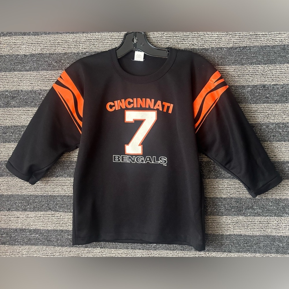 Vintage 80’s Hutch Boomer Esiason Cincinnati Bengals Kids Jersey 3-6 years Old